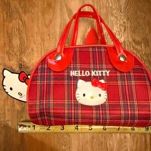 Sanrio Hello Kitty Red Plaid Bag Japan